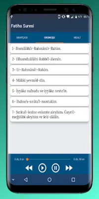 Fatiha Suresi Ve Faziletleri android App screenshot 4