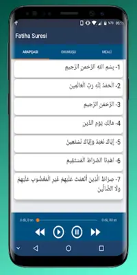 Fatiha Suresi Ve Faziletleri android App screenshot 5